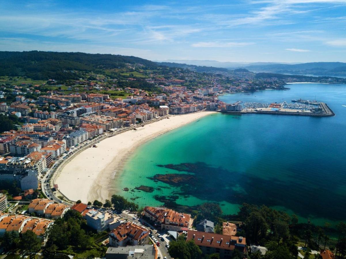 Apartamento Vicano - Playa Silgar Sanxenxo Dış mekan fotoğraf