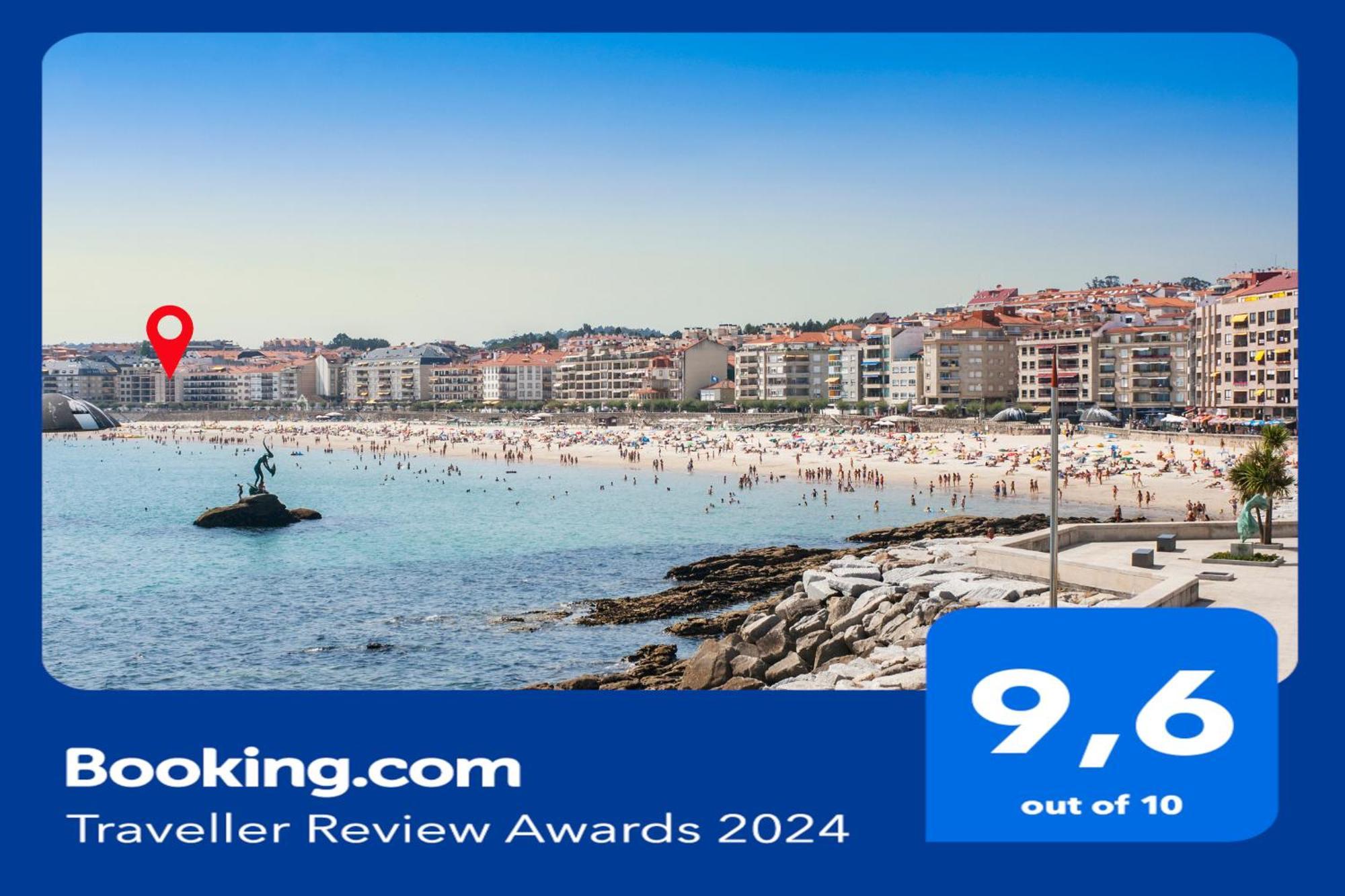 Apartamento Vicano - Playa Silgar Sanxenxo Dış mekan fotoğraf
